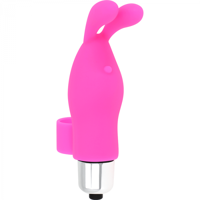 Vibrator Iepuras pentru Deget Ohmama, Rezistent la Apa, Silicon Moale, 11.000 RPM [5]