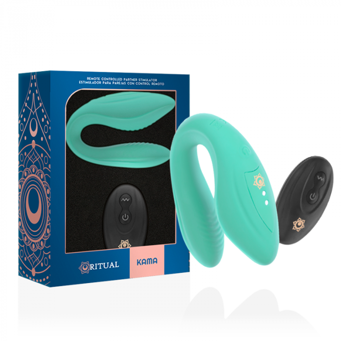 Vibrator Ritual Kama cu Telecomanda, Silicon Hipoalergenic, 10 Moduri de Vibratie, Reîncarcabil [3]