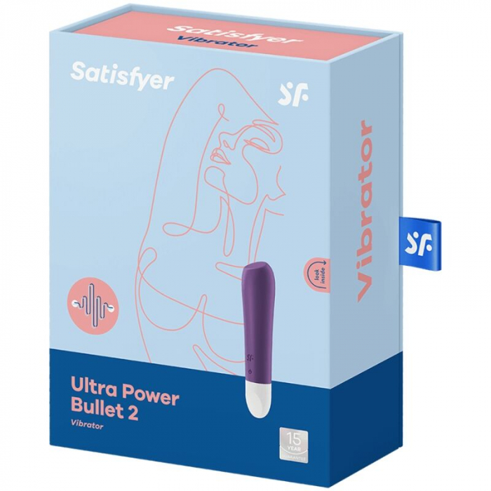 Vibrator Satisfyer Ultra Power Bullet 2 – Stimulare Intensa Clitoris, Mov, 12 Vibratii, Silicon, Rezistent la Apa [4]