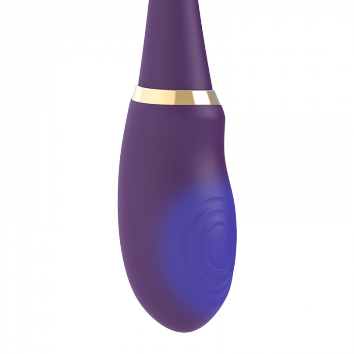 Vibrator Treasure Dual Inteligent cu 10 Moduri Vibratie, Dubla Penetrare Hands-Free si Control de la Distanta, Silentios, Reincarcabil [3]