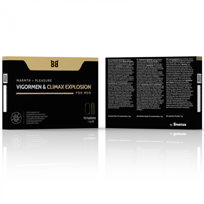 Capsule Black Bull Vigormen & Climax Explosion – Combinata Perfecta pentru Placere Masculina Maxima 10 buc [4]