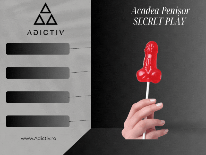 Acadea Penis SECRET PLAY – cu Aroma de Capsuni [1]