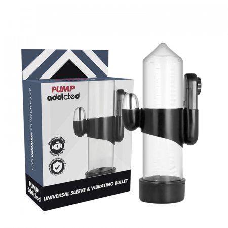 Accesoriu Pump Vibrating Bullet, pentru stimulare suplimentară, compatibil cu pompa Pump Addicted, cu vibratii reglabile [2]