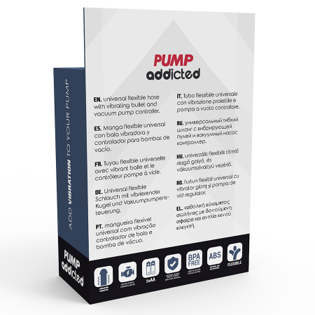 Accesoriu Pump Vibrating Bullet, pentru stimulare suplimentară, compatibil cu pompa Pump Addicted, cu vibratii reglabile [4]