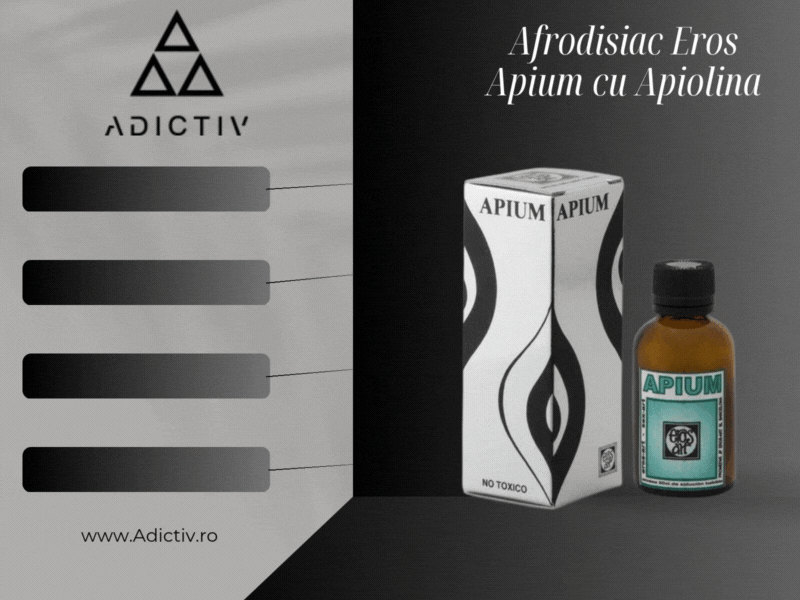 Afrodisiac Eros Apium cu Apiolina, Unisex pentru Cresterea Libidoului, 30 ml [1]