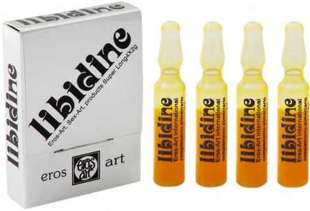 Cresterea libidoului - Afrodisiac Natural Eros Libidine – 4 Fiole x 2 ml pentru Cresterea Libidoului si Energie Sexuala