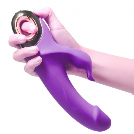 Vibrator Iepuras Armony Ergonomic pentru Placere Intensa si Personalizata, Mov [5]
