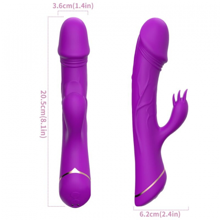 Vibrator Armony Iepuras Premium cu 2 Motoare pentru Stimulare Intensa si Personalizata [5]