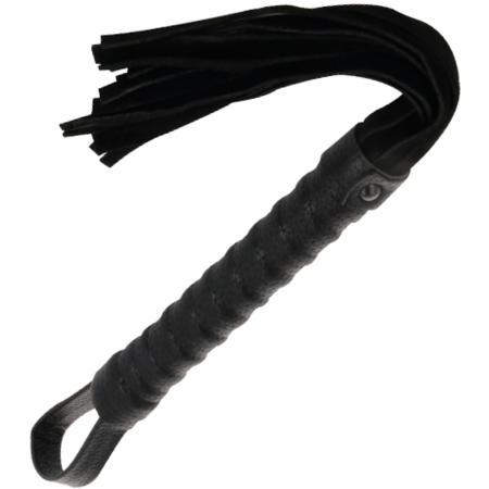 Jucarii sexuale - Bici Bondage Darkness Elegant, din Material Premium, Negru, cu Maner Ergonomic