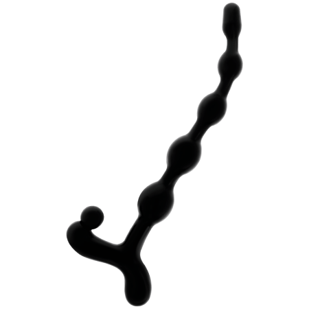 Bile anale - Bile anale, din TPR matasos, 22 cm, cu inel de extractie, ideal pentru începatori si avansati, marca Addicted Toys