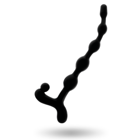 Bile anale, din TPR matasos, 22 cm, cu inel de extractie, ideal pentru începatori si avansati, marca Addicted Toys [2]