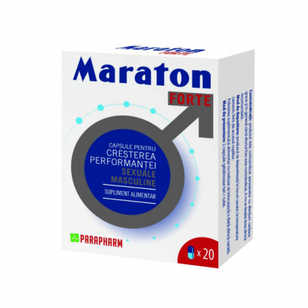 Stimularea orgasmului - Capsule Maraton Forte pentru Cresterea Potentei Sexuale Masculine 20 capsule