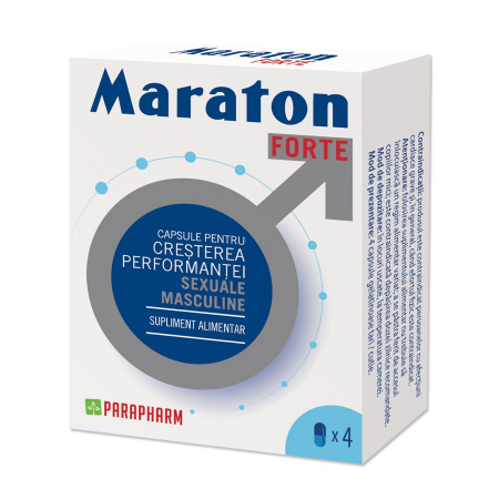 Stimularea orgasmului - Capsule Maraton Forte pentru Cresterea Potentei Sexuale Masculine 4 capsule