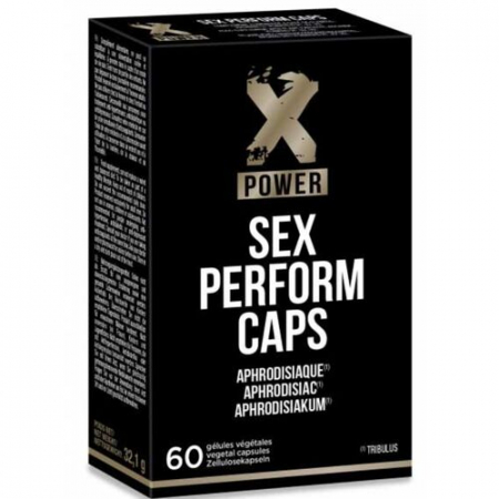 Capsule si suplimente - Capsule XPOWER Sex Perform – Supliment Natural pentru Cresterea Testosteronului si Performantei Sexuale – 60 Bucati
