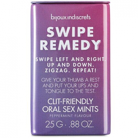 Spray si geluri pentru sex oral - Caramele pentru sex oral SWIPE REMEDY, aroma de menta, efect racoritor si fresh
