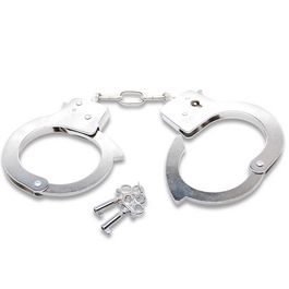 Jucarii sexuale - Catuse Fetish Metalice Argintii – Pentru Senzati Intense si Jocuri Erotice