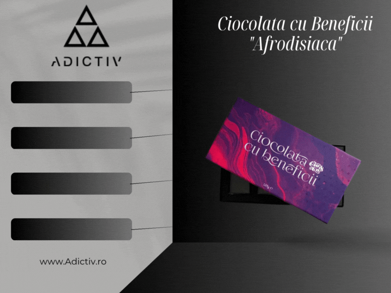 Ciocolata cu Beneficii "Afrodisiaca" - Pentru cupluri, cutie 8 bucati [9]