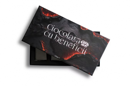 Afrodisiace - Ciocolata cu Beneficii "Feel Amazing" - Neagra, dar nu amara, cutie 8 bucati