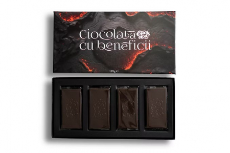 Ciocolata cu Beneficii "Feel Amazing" - Neagra, dar nu amara, cutie 8 bucati [1]