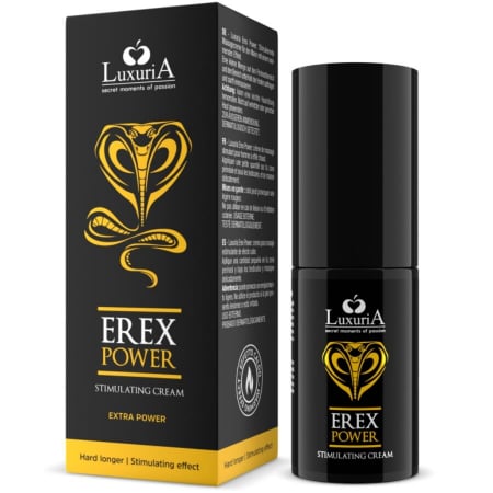 Stimularea erectiei - Crema pentru Erectie Erex Power cu Extracte Naturale, 30 ml - Efect Stimulator si Energizant