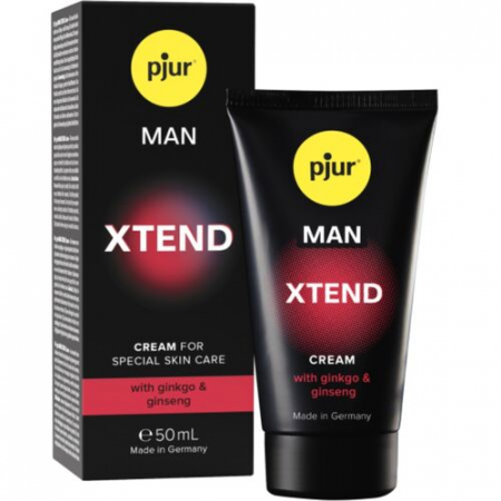 Stimularea erectiei - Crema Pjur Man Xtend, 50 ml, Stimulare si Hidratare cu Ginkgo si Ginseng
