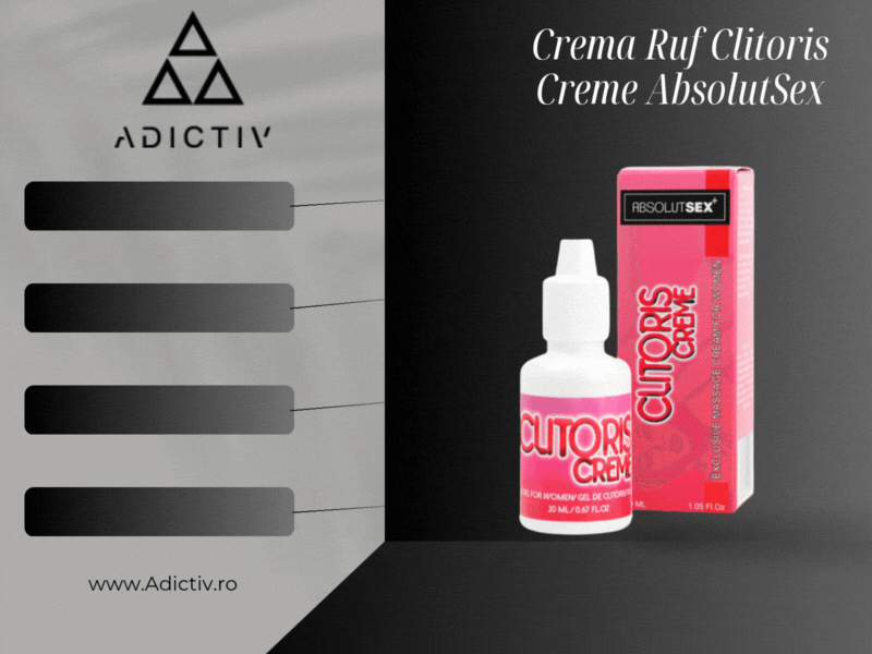 Crema Ruf Clitoris Creme AbsolutSex pentru Femei 20 ml [1]