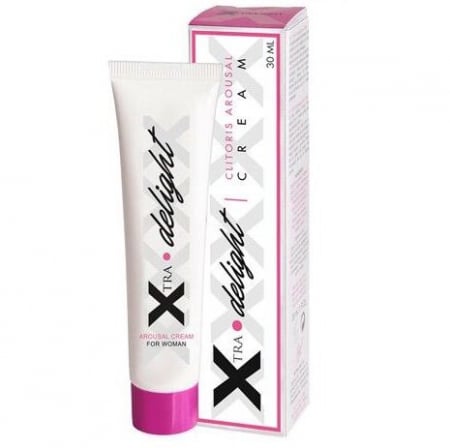Geluri si creme pentru stimularea clitorisului - Crema X-Tra Delight Arousal pentru Stimularea Clitorisilui 30 ml
