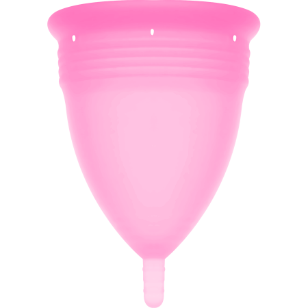 Cupa Menstruala Stercup Talia S, 100% Silicon FDA, 12 Ore Utilizare, Roz, Confortabila și Ecologica [3]