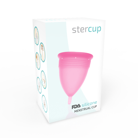 Cupa Menstruala Stercup Talia S, 100% Silicon FDA, 12 Ore Utilizare, Roz, Confortabila și Ecologica [5]