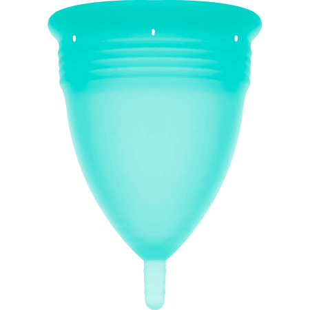 Cupa Menstruala Stercup Talia S, 100% Silicon FDA, 12 Ore Utilizare, Albastra, Confortabila și Ecologica [3]