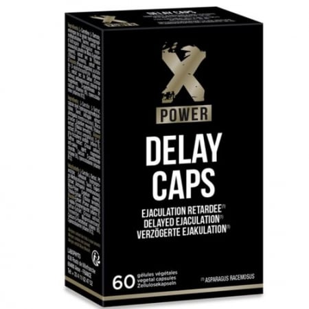 Intarzierea ejacularii - Delay Caps XPOWER pentru Intarzierea Ejacularii si Cresterea Rezistentei Sexuale - 60 Capsule