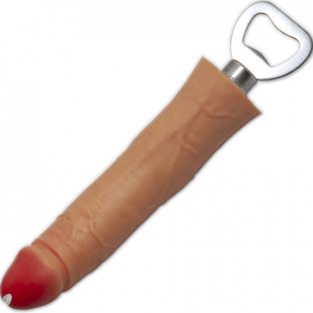 Accesorii sexuale - Obiecte decorative erotice - Deschizator sticle in forma de penis, compact, din materiale rezistente, Diablo Picante
