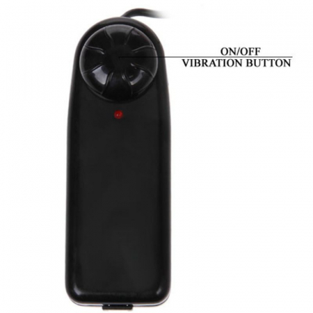 Dildo Baile  Realist cu Vibratie si Ventuza 20 cm [5]