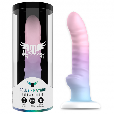 Dildouri - Dildo MYTHOLOGY Colby Nayade M - Design Realist si Flexibil cu Baza cu Suport Ventuza