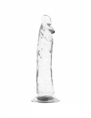Dildo Realist Transparent X Ray Clear din Jelly, 21 x 4 cm [4]