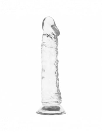Dildo Realist Transparent X Ray Clear din Jelly, 21 x 4 cm [3]