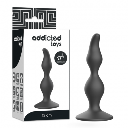 Dop Anal Addicted Toys din Silicon Medical, Ideal pentru incepatori - 12 x 3 cm [4]