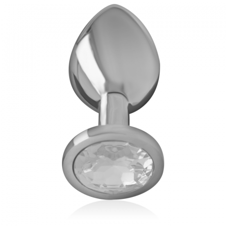 Dop Anal Intense cu Bijuterie Diamant, Metal Body-Safe, Argintiu, 7 cm, Marime S – Placere Glamuroasa si Eleganta [2]