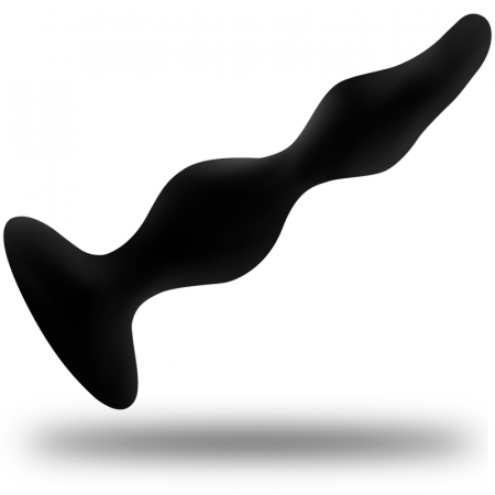 Jucarii sexuale - Dop Anal Ohmama din Silicon cu Ventuza Puternica – 12,5 cm, Stimulare Intensa