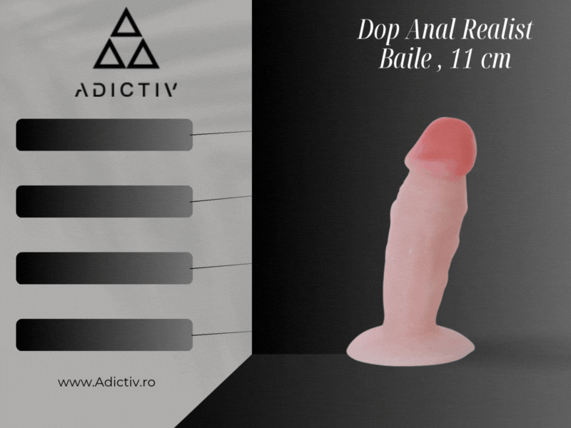 Dop Anal Realist Baile The Little Penis But Plug 11 cm - Experienta Confortabila si Sigura [1]