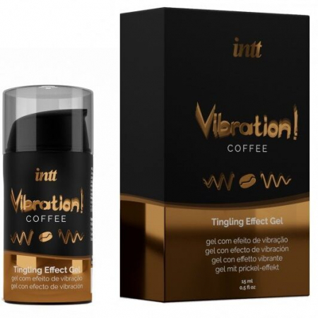 Gel de masaj Coffee by INTT, cu aroma intensa de cafea si efect de incalzire, 30 ml [2]