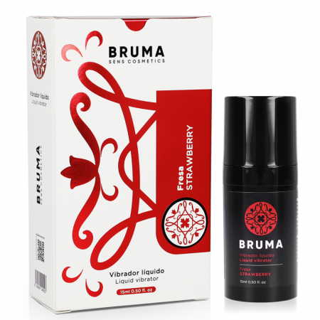 Geluri si creme pentru stimularea clitorisului - Gel Vibrator Lichid Bruma pentru Stimulare si Excitare, Aroma de Capsuni, 15 ml