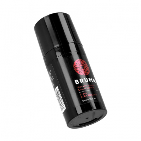 Gel Vibrator Lichid Bruma pentru Stimulare si Excitare, Aroma de Capsuni, 15 ml [4]
