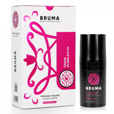 Geluri si creme pentru stimularea clitorisului - Gel Vibrator Lichid Bruma pentru Stimulare si Excitare, Aroma Bubblegum, 15 ml