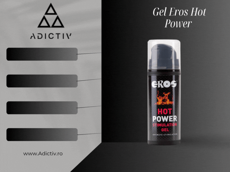 Gel Eros Hot Power pentru Stimulare Clitoris si Vagin cu Efect de Incalzire, 30 ml [1]