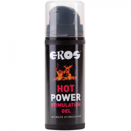 Geluri si creme pentru stimularea clitorisului - Gel Eros Hot Power pentru Stimulare Clitoris si Vagin cu Efect de Incalzire, 30 ml