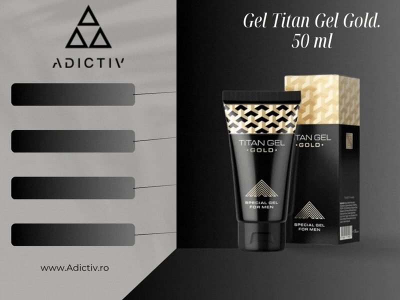 Gel Titan Gel Gold pentru Marirea Penisului 50 ml [1]
