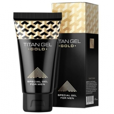 Stimularea erectiei - Gel Titan Gel Gold pentru Marirea Penisului 50 ml