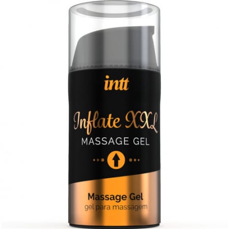 Stimularea erectiei - Gel stimulativ Inflate XXL by INTT, cu efect de marire si sensibilizare, 15 ml