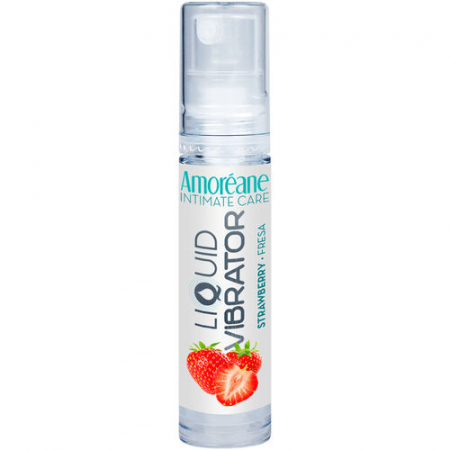 Geluri si creme pentru stimularea clitorisului - Gel Vibrator Amoreane, Aroma Capsuni – Experienta Inovatoare a Vibratiei 10 ml